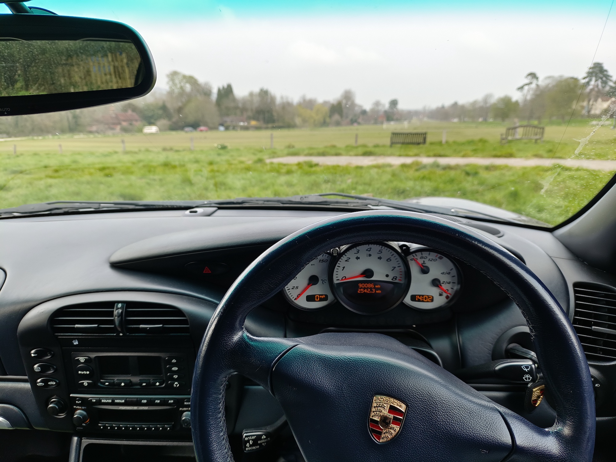 Vivo X70 Pro photo of a car interior.