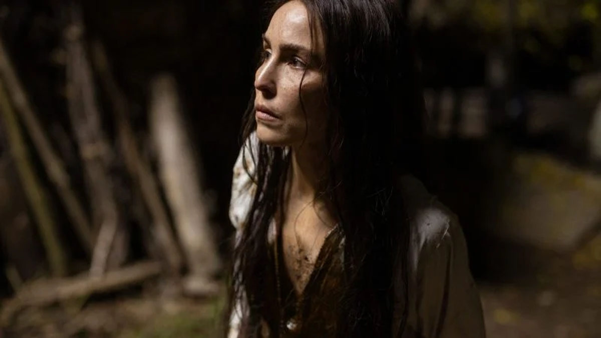 Noomi Rapace looking scared in You Won't Be Alone.