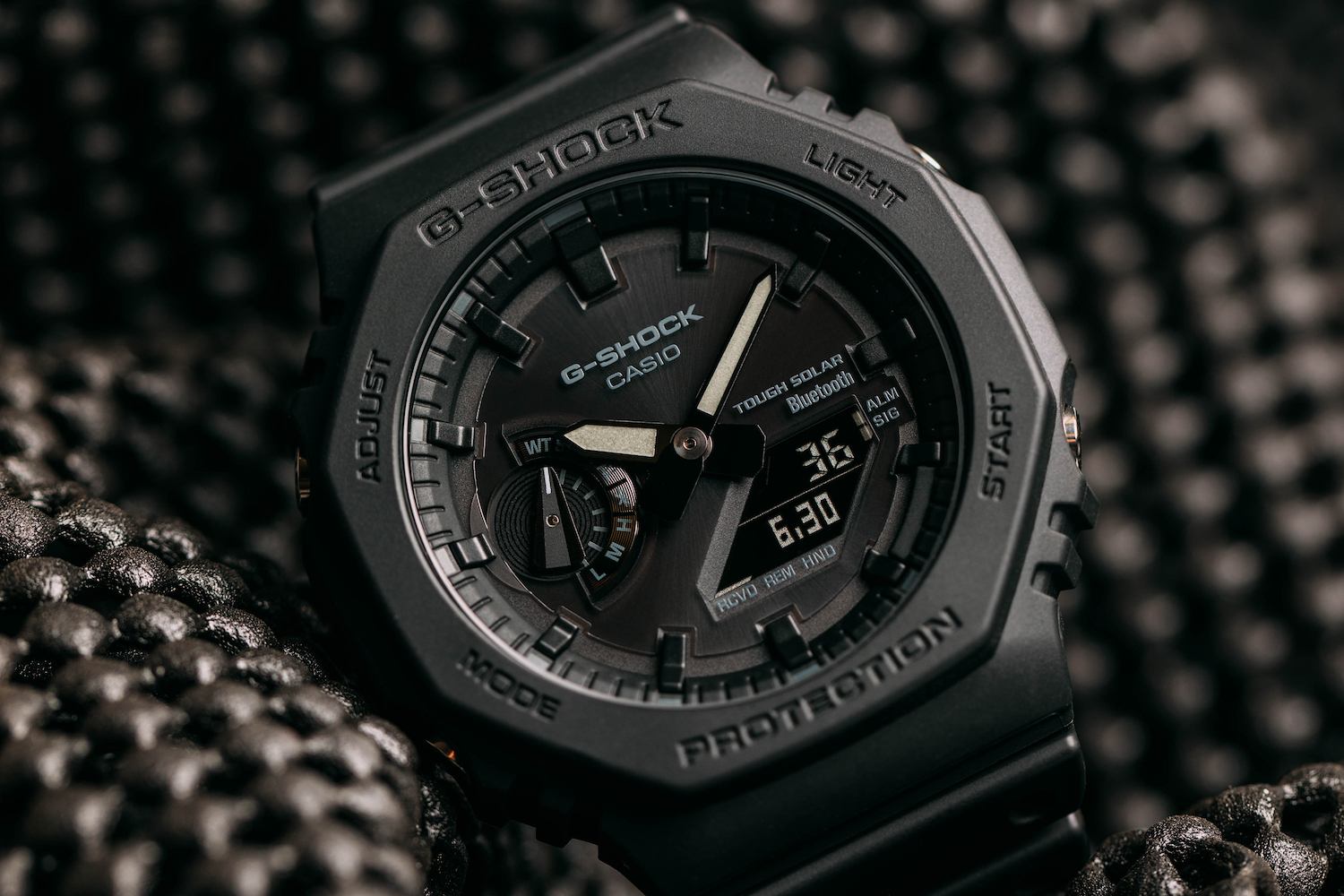 Casio G Shock GA-B2100 in black.