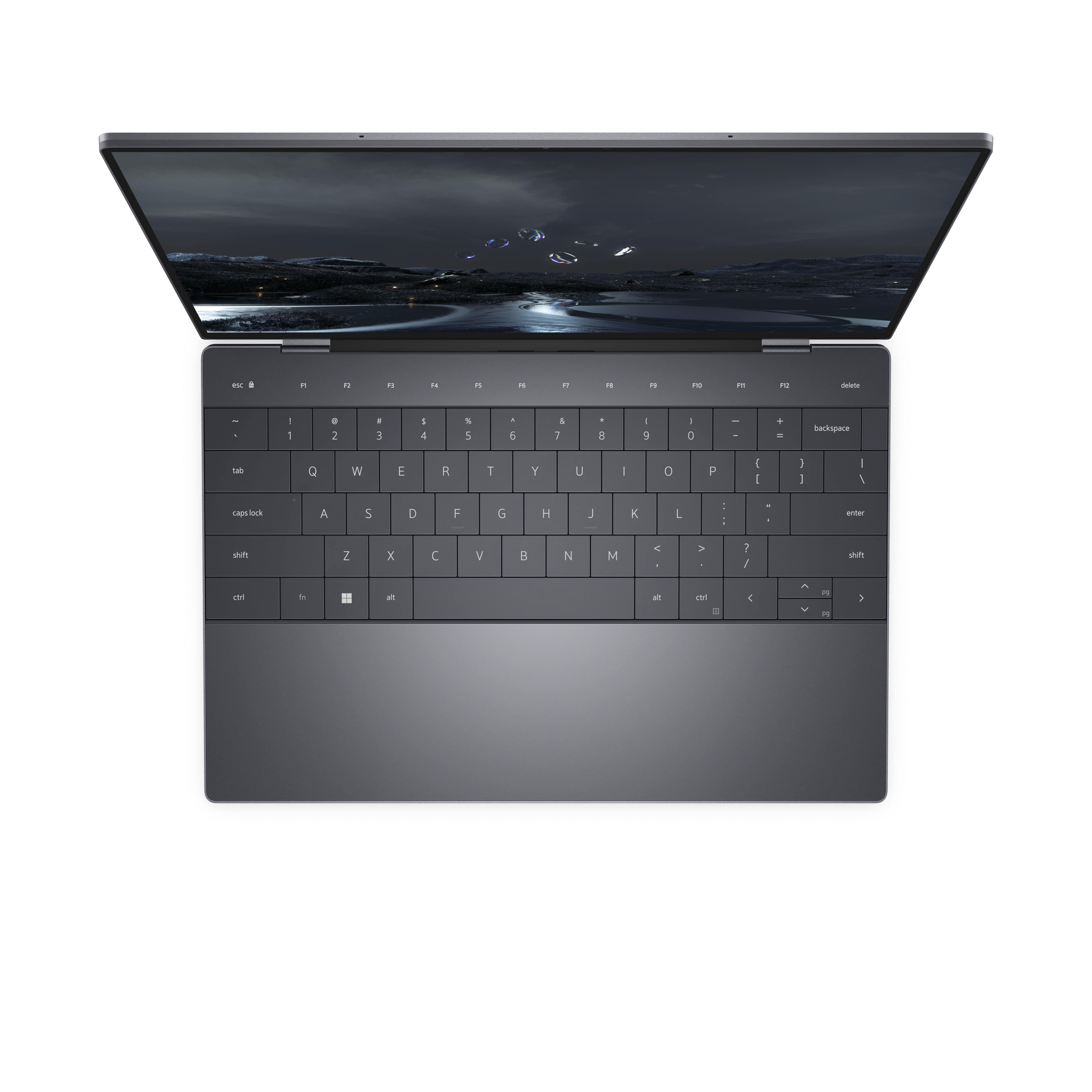 Dell XPS 13 Plus Gray Top.