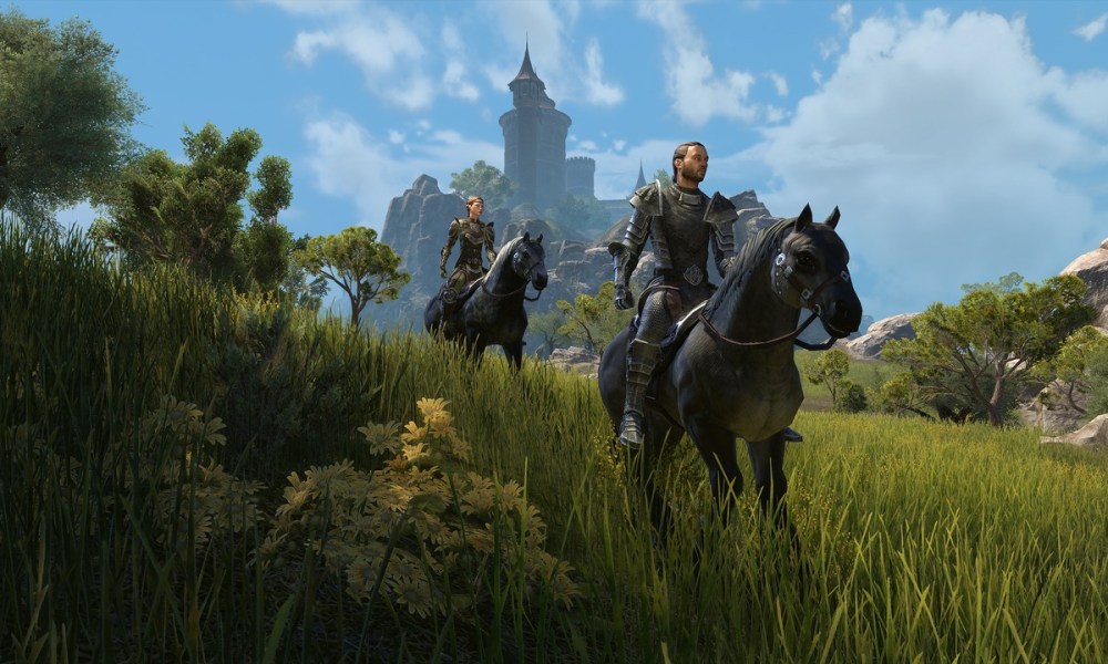 ESO players exploring High Isle.