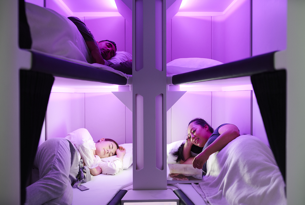 Economy-passenger sleep pods coming to Air New Zealand.