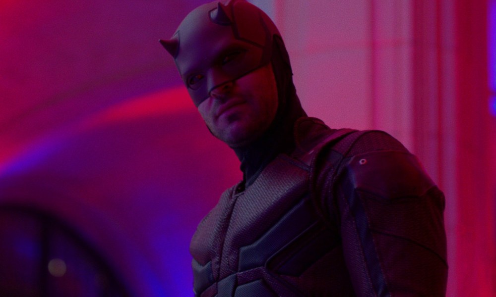 Charlie Cox as Daredevil in the original Netflix shows.