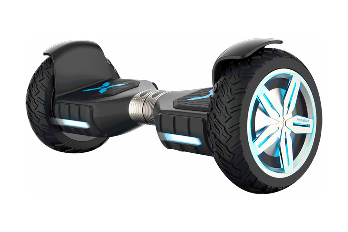 The Hover-1 Ranger Pro hoverboard in black.