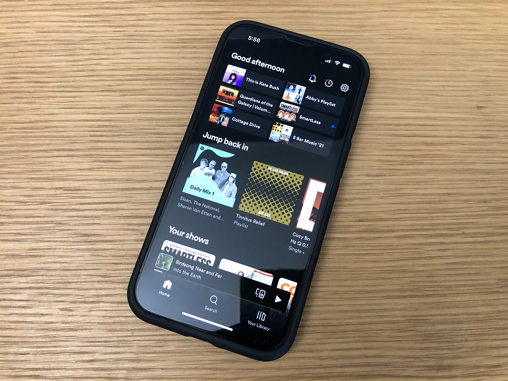 how to make playlist spotify mobile app library screen