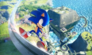 Sonic grinding on a rail.