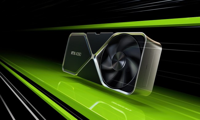 The RTX 4090 among green stripes.