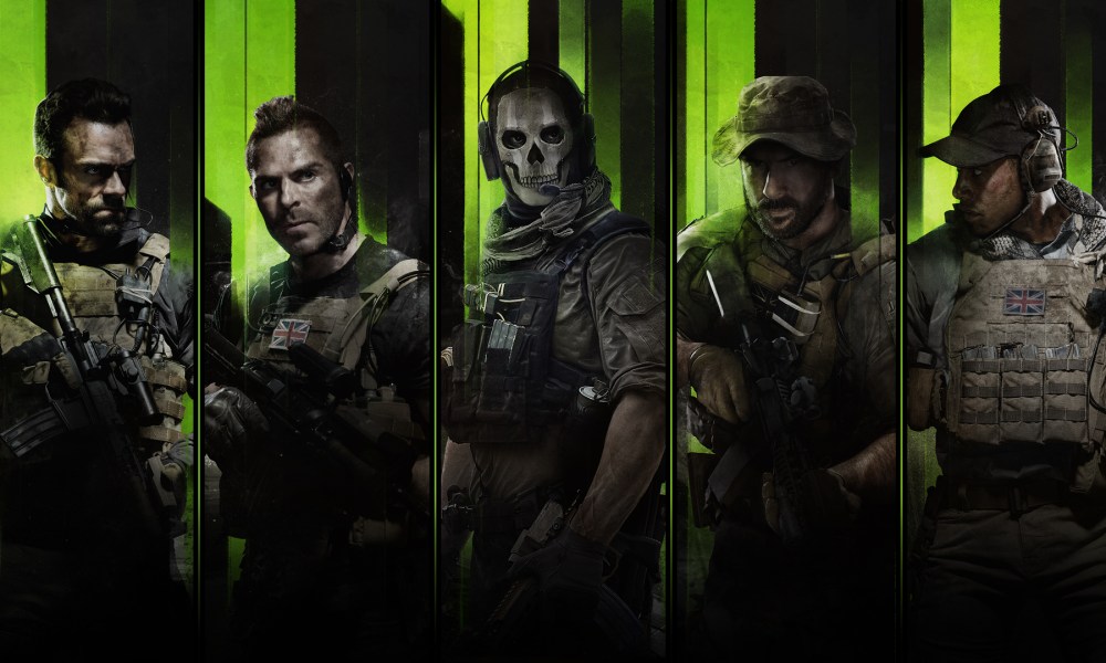 Five main characters from Call of Duty: Modern Warfare II.