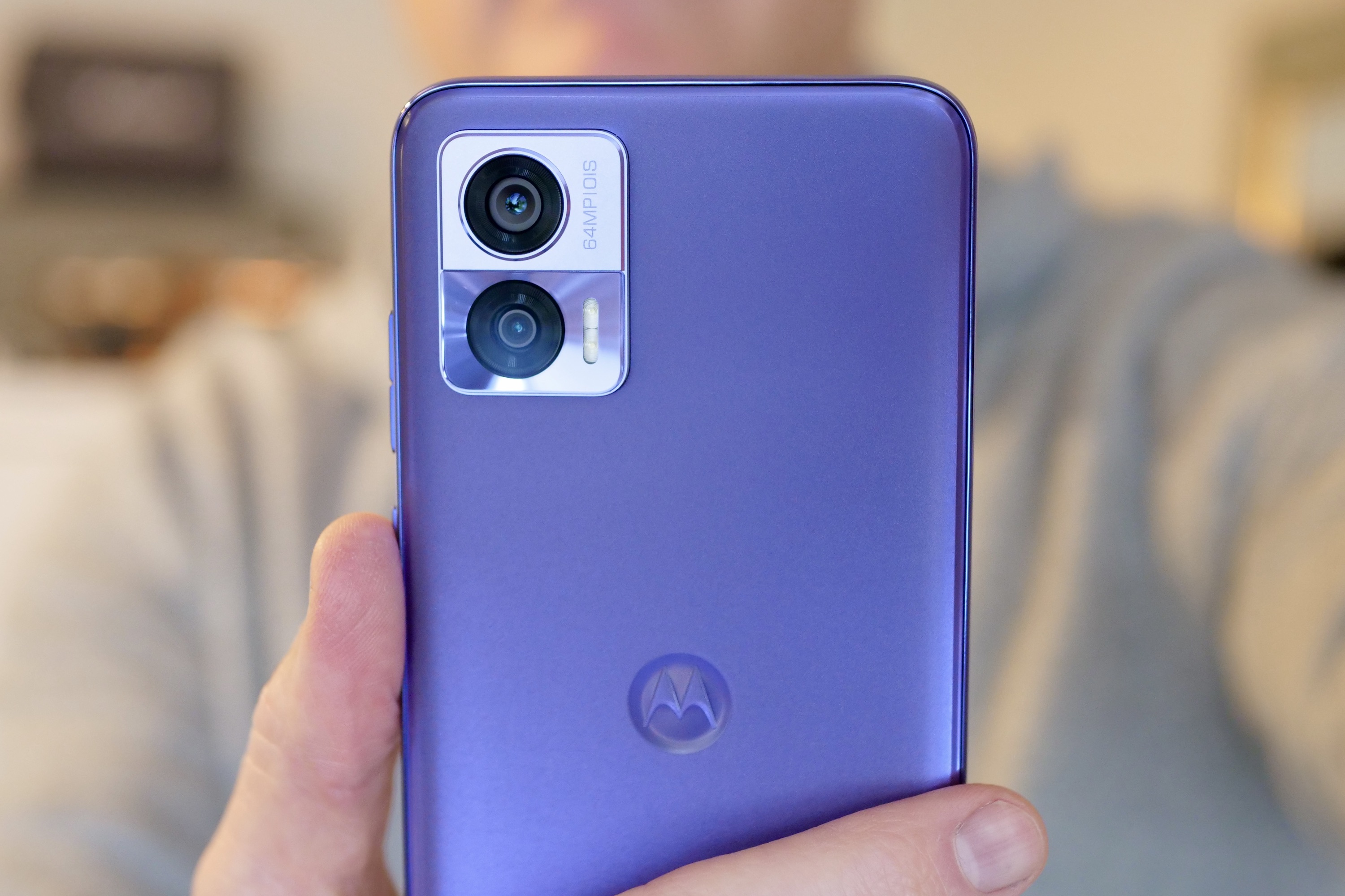 The Motorola Edge 30 Neo's camera.