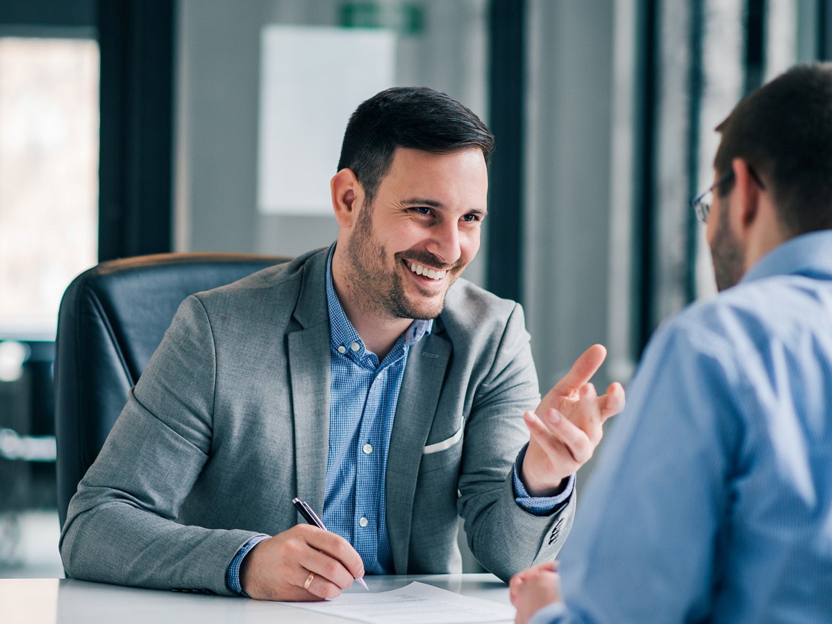 ZipRecruiter job interview in progress