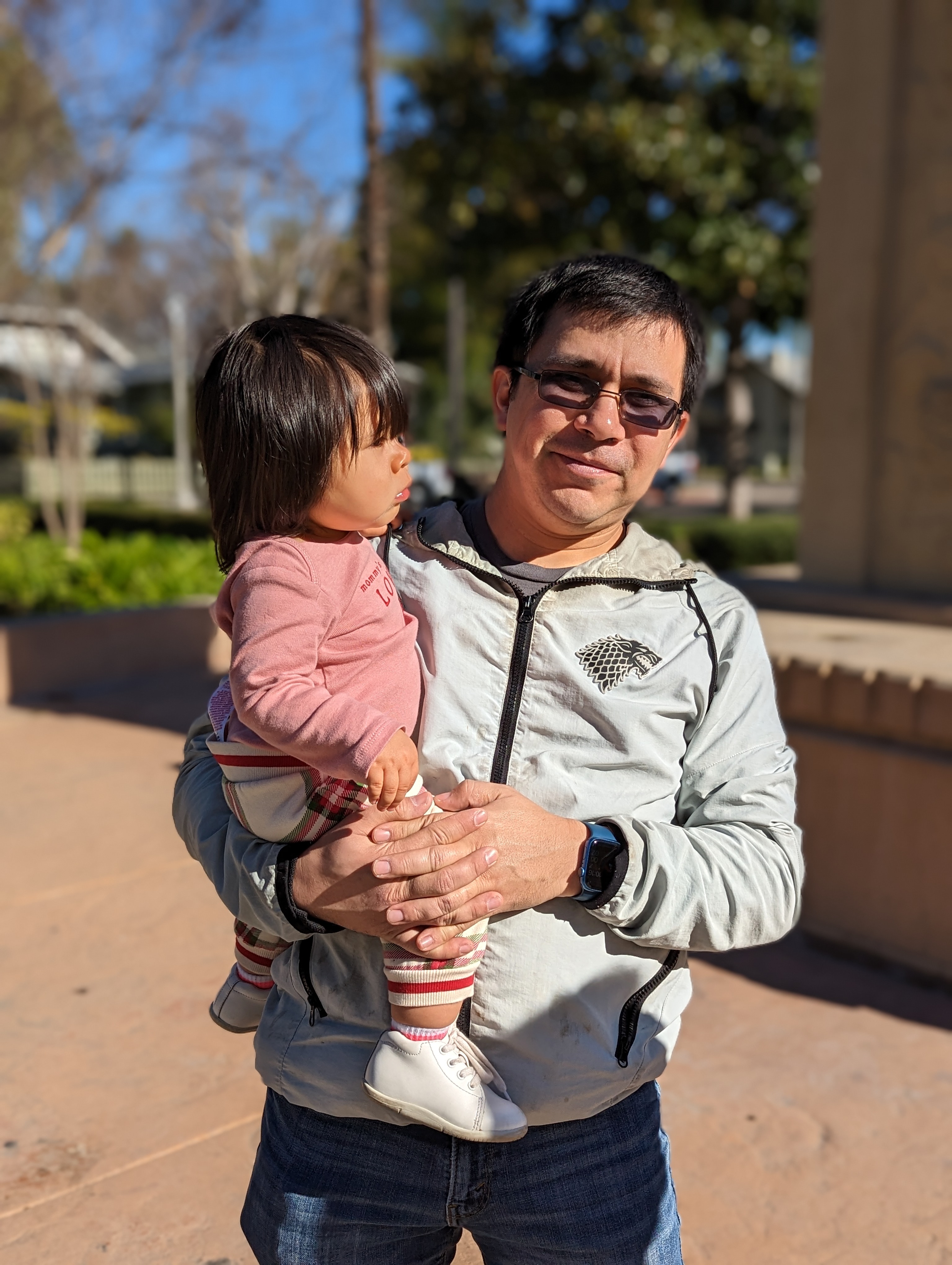 Portrait of Robert and Rose taken with Pixel 7