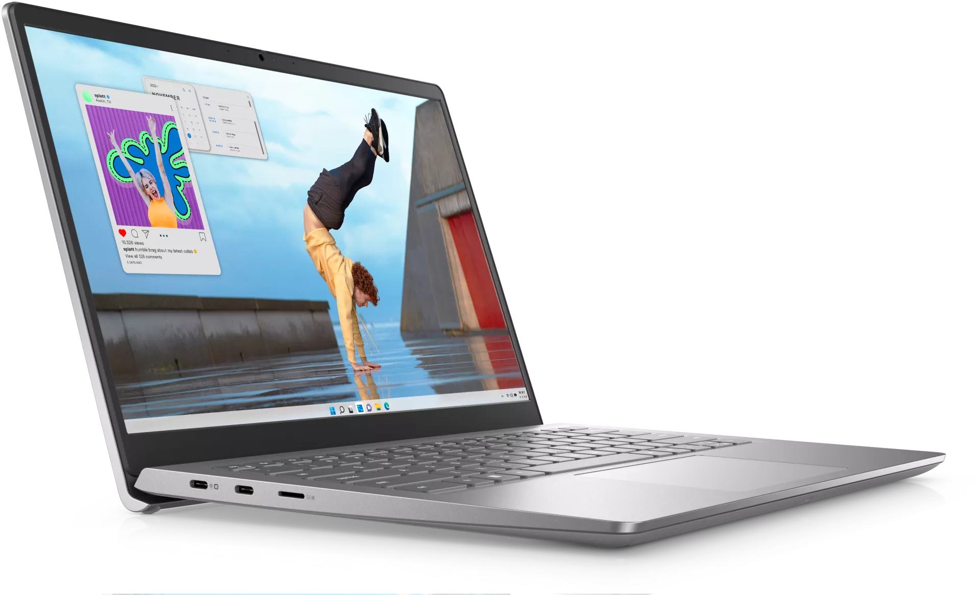 The Dell Inspiron 14 Windows 11 on ARM laptop.