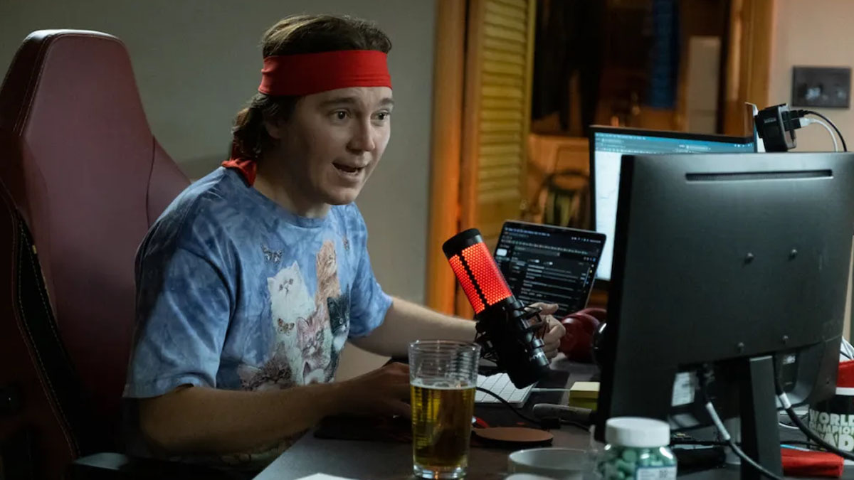 Paul Dano in Dumb Money.