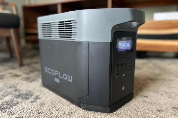 The EcoFlow Delta 2 Max has two cooling fans.