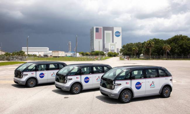 NASA's new crew transportation electric vehicles.