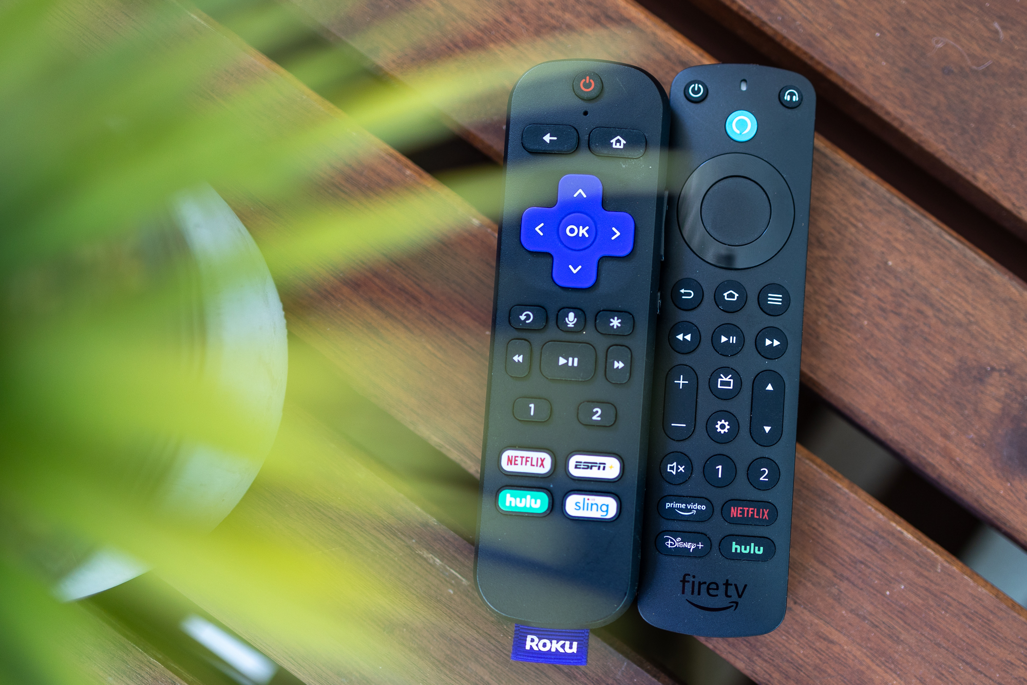 The Roku Voice Remote Pro, and the Amazon Alexa Voice Remote Pro.