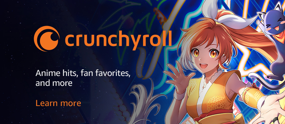 Promo image for Crunchyroll on Amazon Prime Video Channels