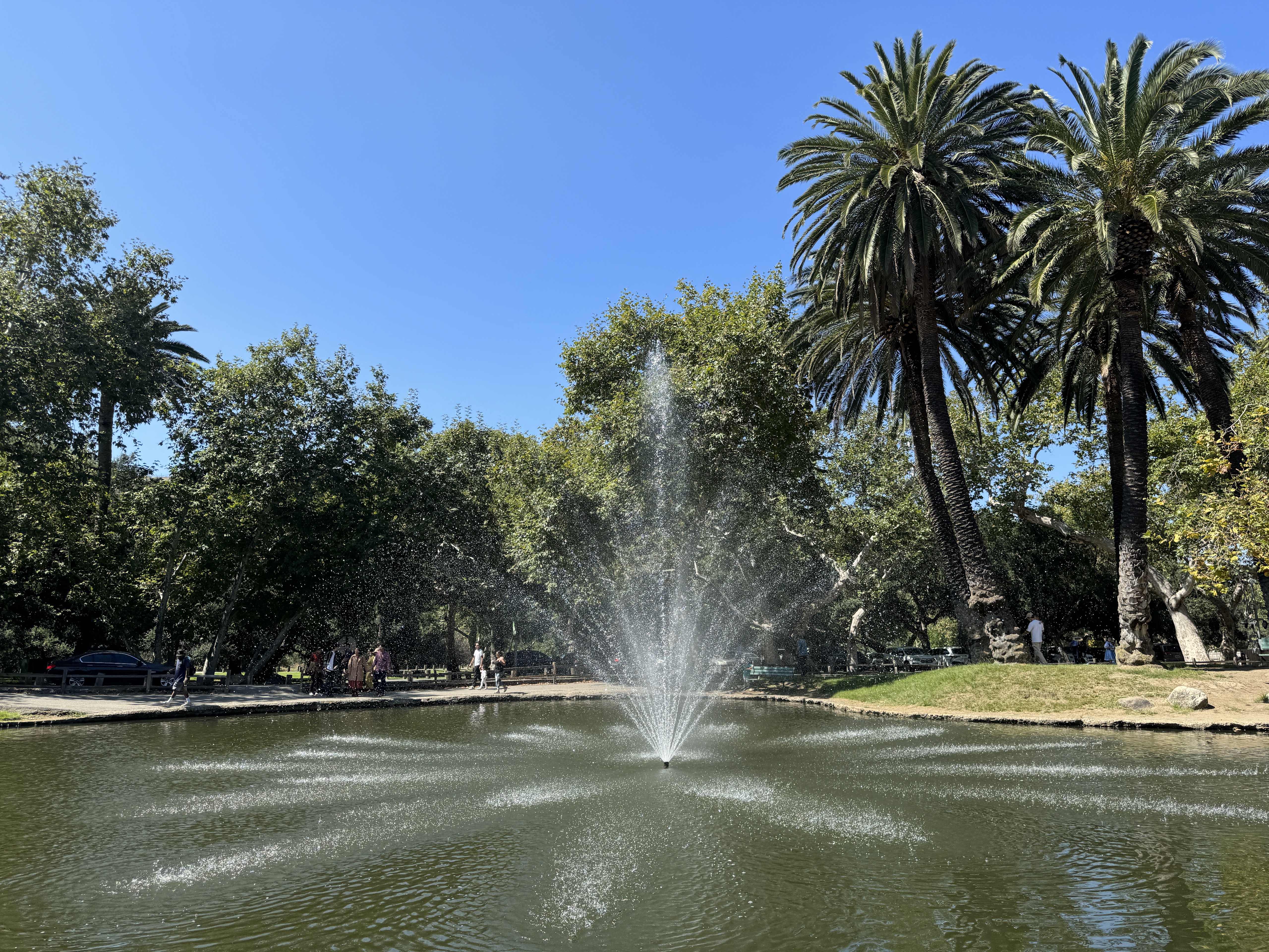 Fountain at park taken with iPhone 15 Pro main camera.