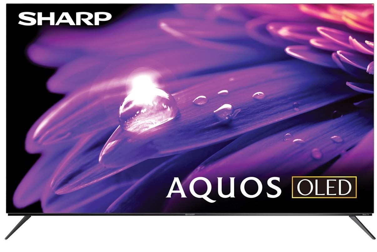 Sharp Roku TV OLED 4K UHD.