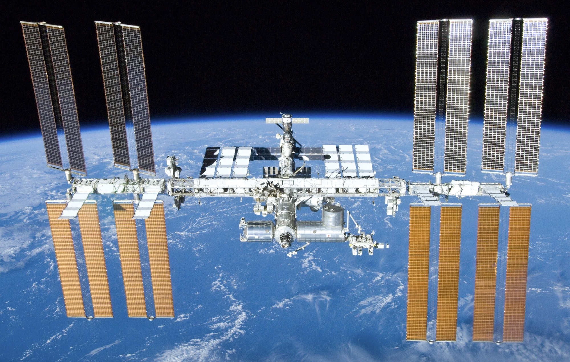 The International Space Station.