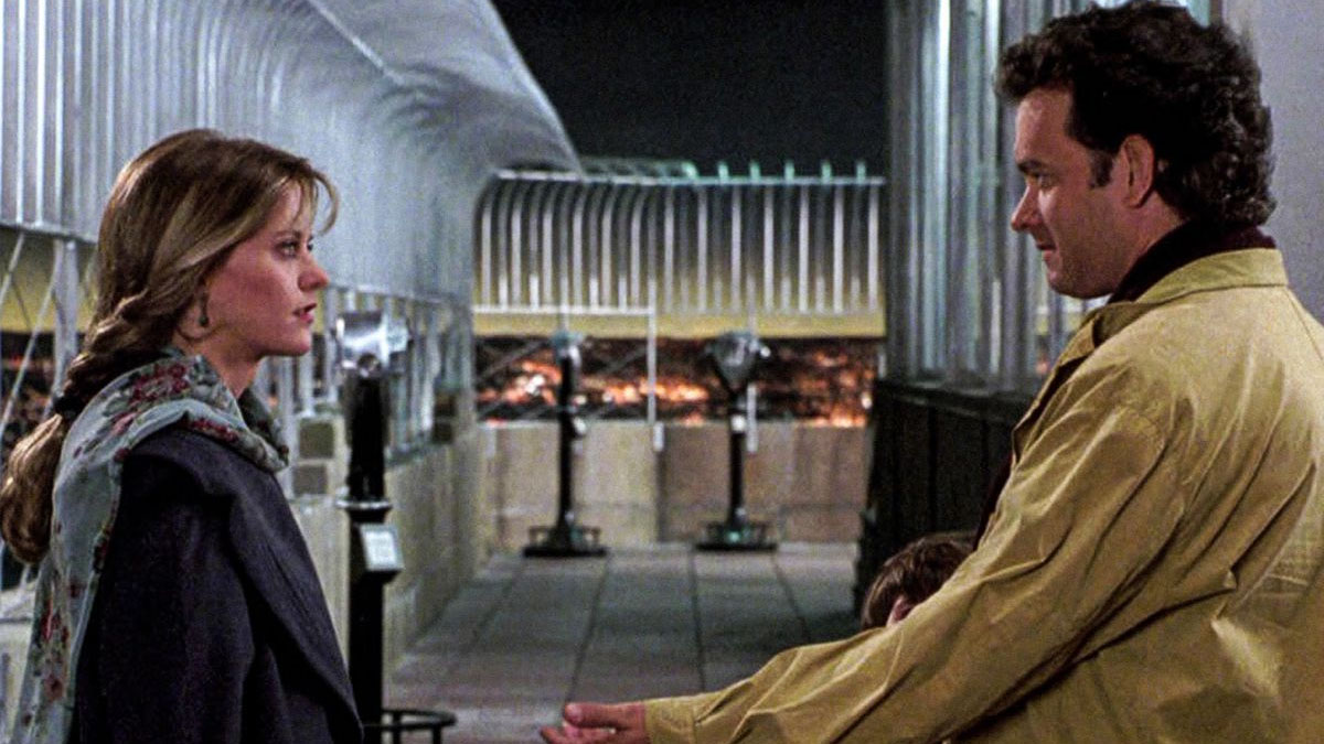 Meg Ryan and Tom Hanks in Sleepless in Seattle