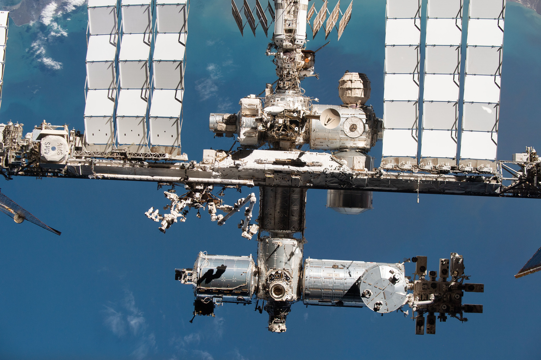 The International Space Station.