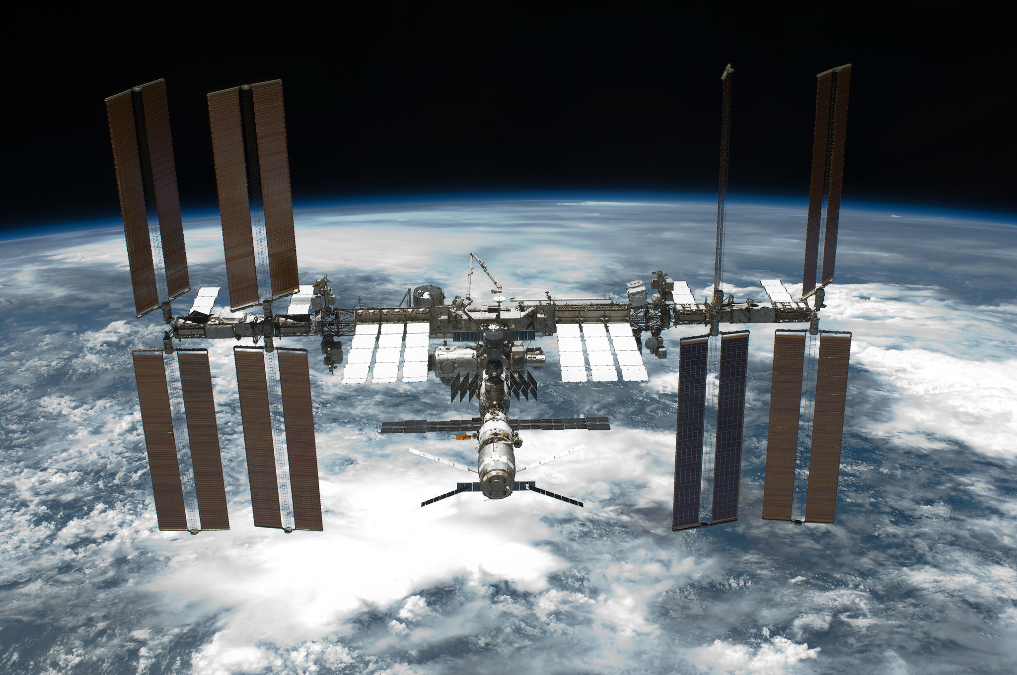 The International Space Station.