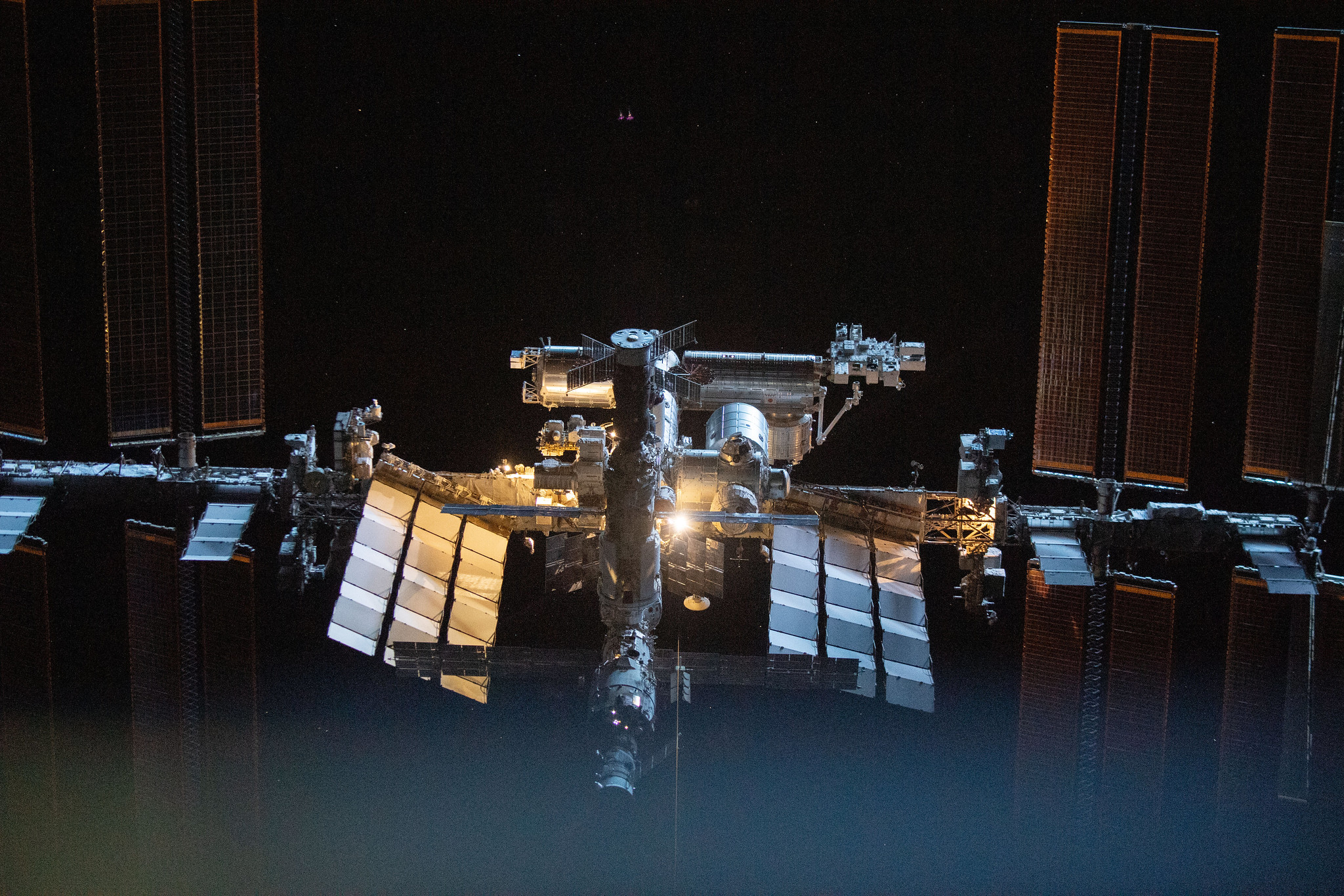 The International Space Station.