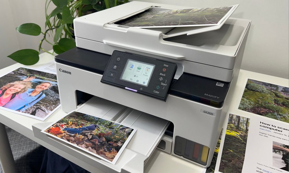 Canon's Maxify GX2020 keeps printing for thousands of pages.