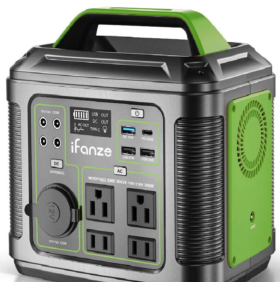 iFanze 300W Portable Power Station