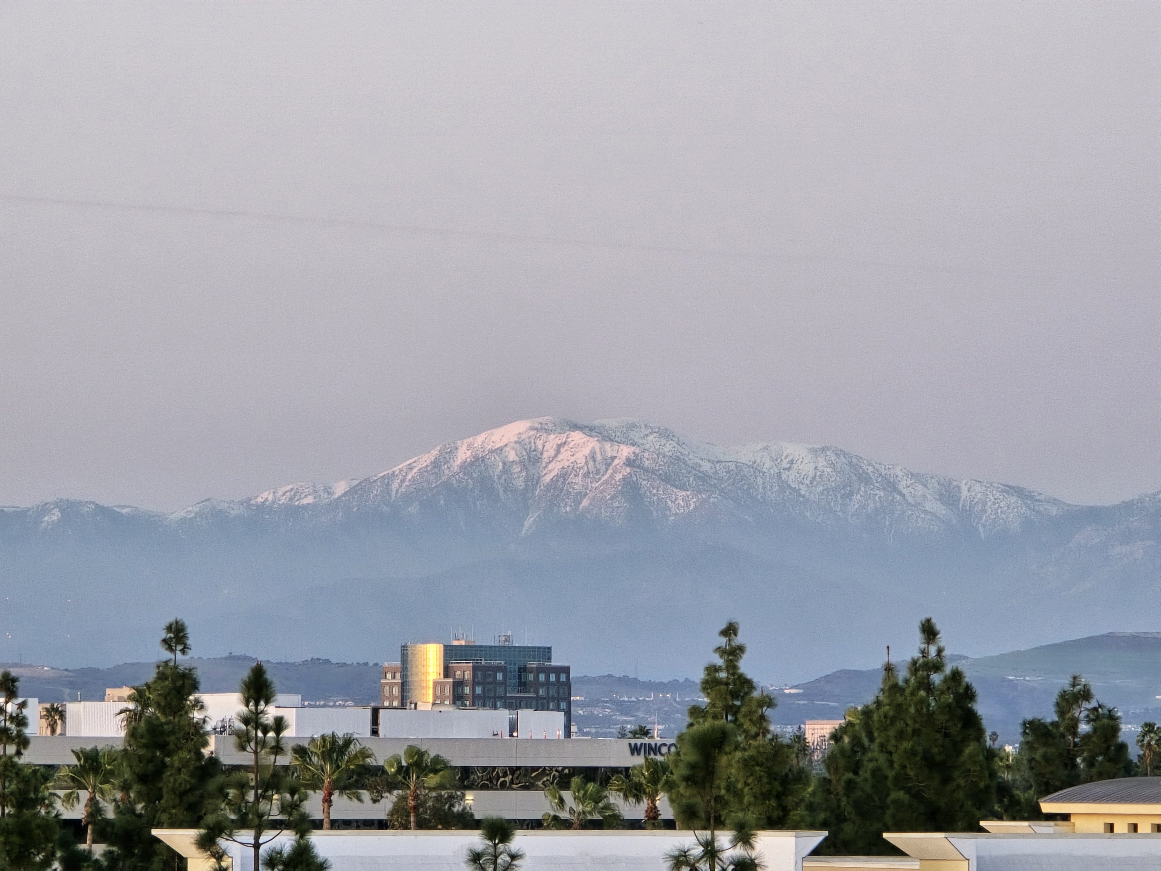 Photo of mountain in the horizon taken with the S24 Ultra 5x.