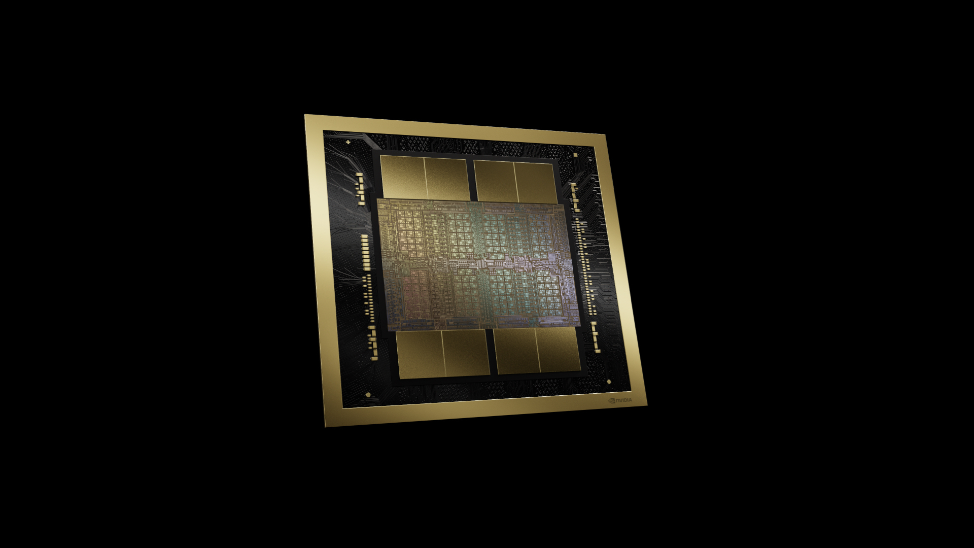 The die for Nvidia's Blackwell GPU.