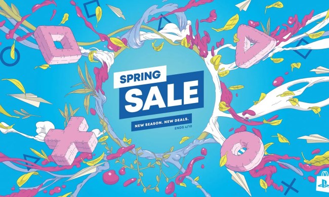 PlayStation Spring Sale logo.