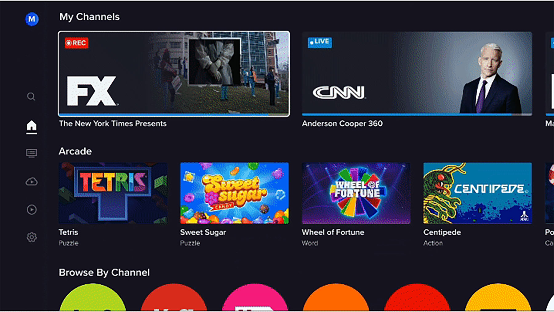 Sling Arcade on Sling TV.