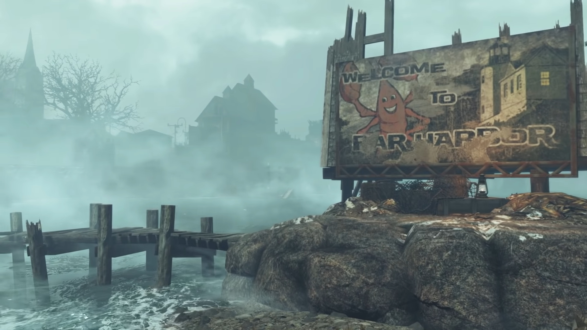 how to start far harbor fallout 4