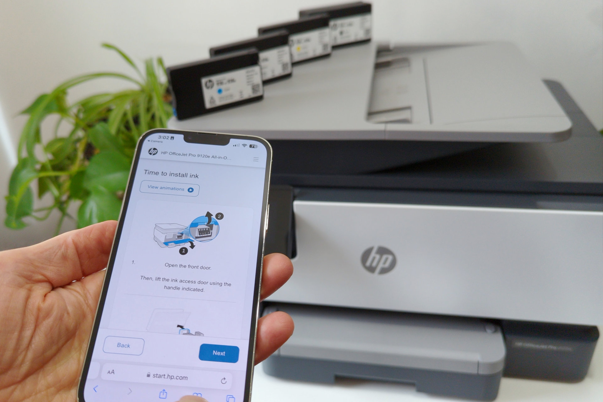 hp officejet pro 9125e review the smart app guided me through setup