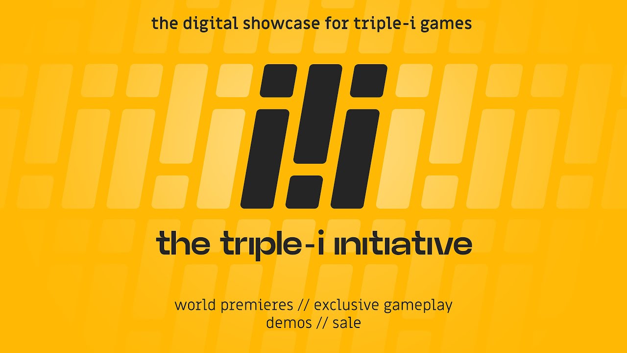 Key art for The Triple-i Initiative Showcase.