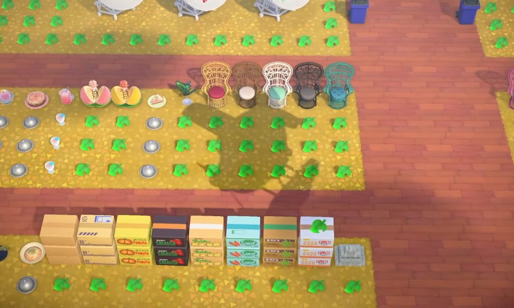 A treasure island in Animal Crossing.