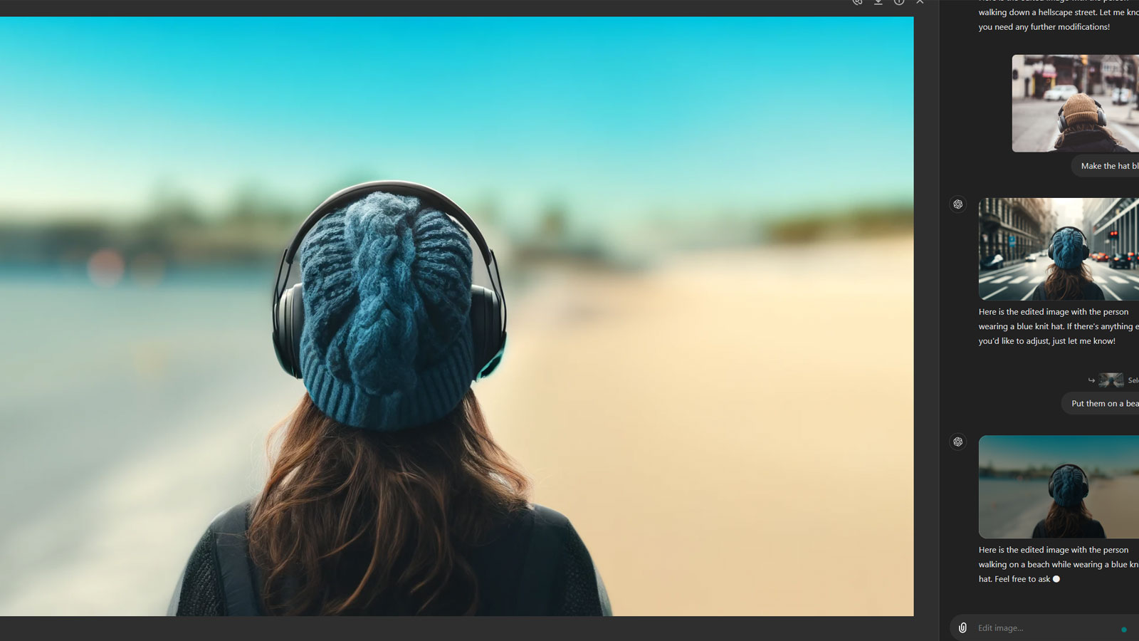 how to edit images chatgpt beach01