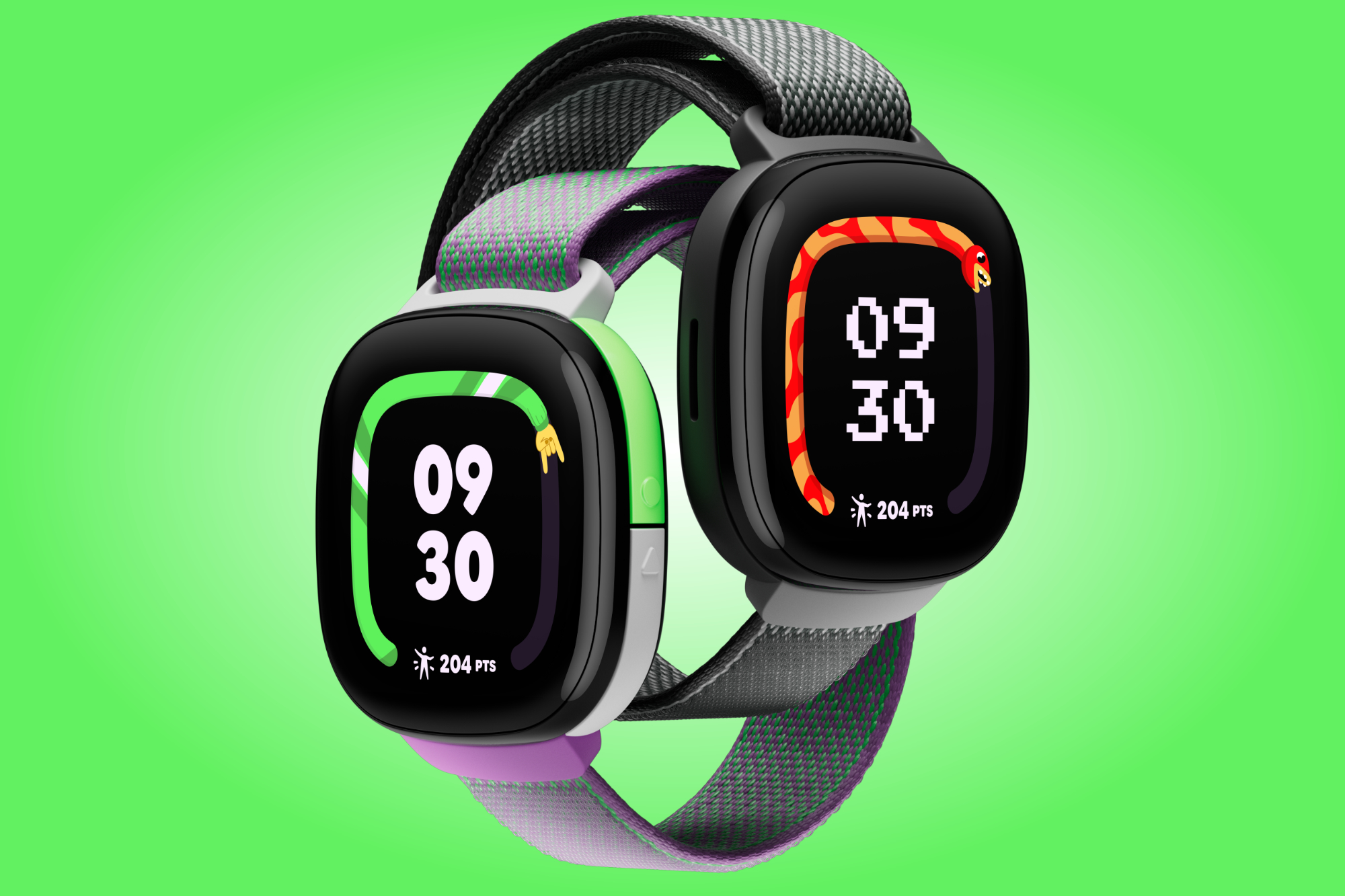 Official product render of the Fitbit Ace LTE.