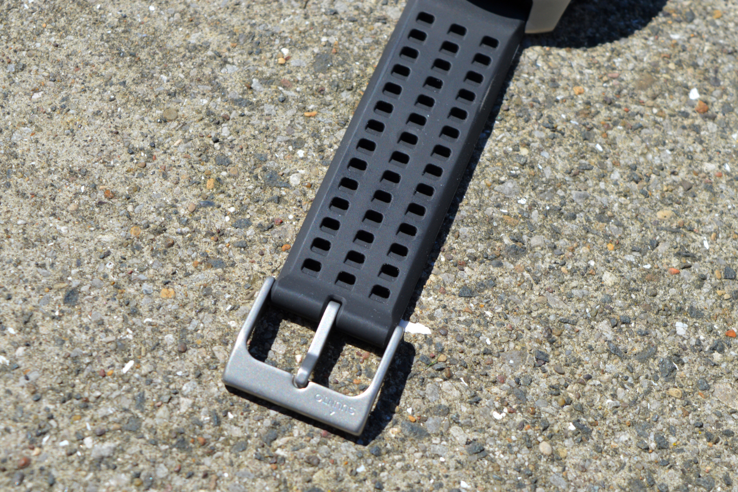 The Suunto Race's strap.