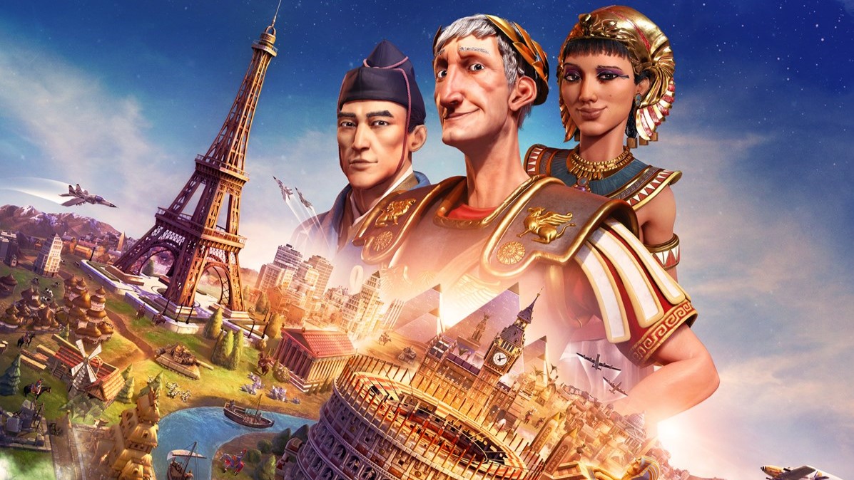 Key art for Sid Meier's Civilization VI.