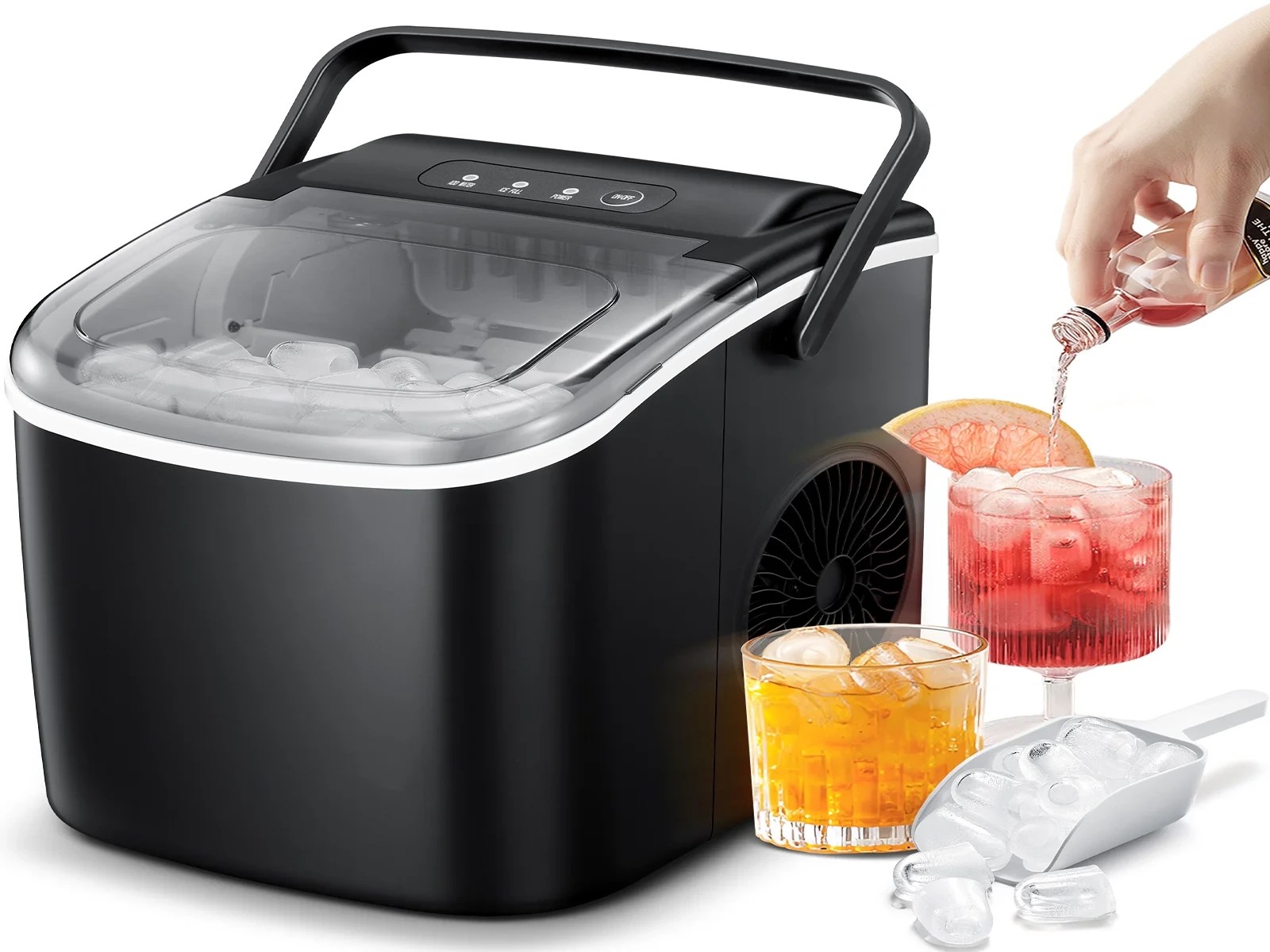 Kissair Countertop Ice Maker