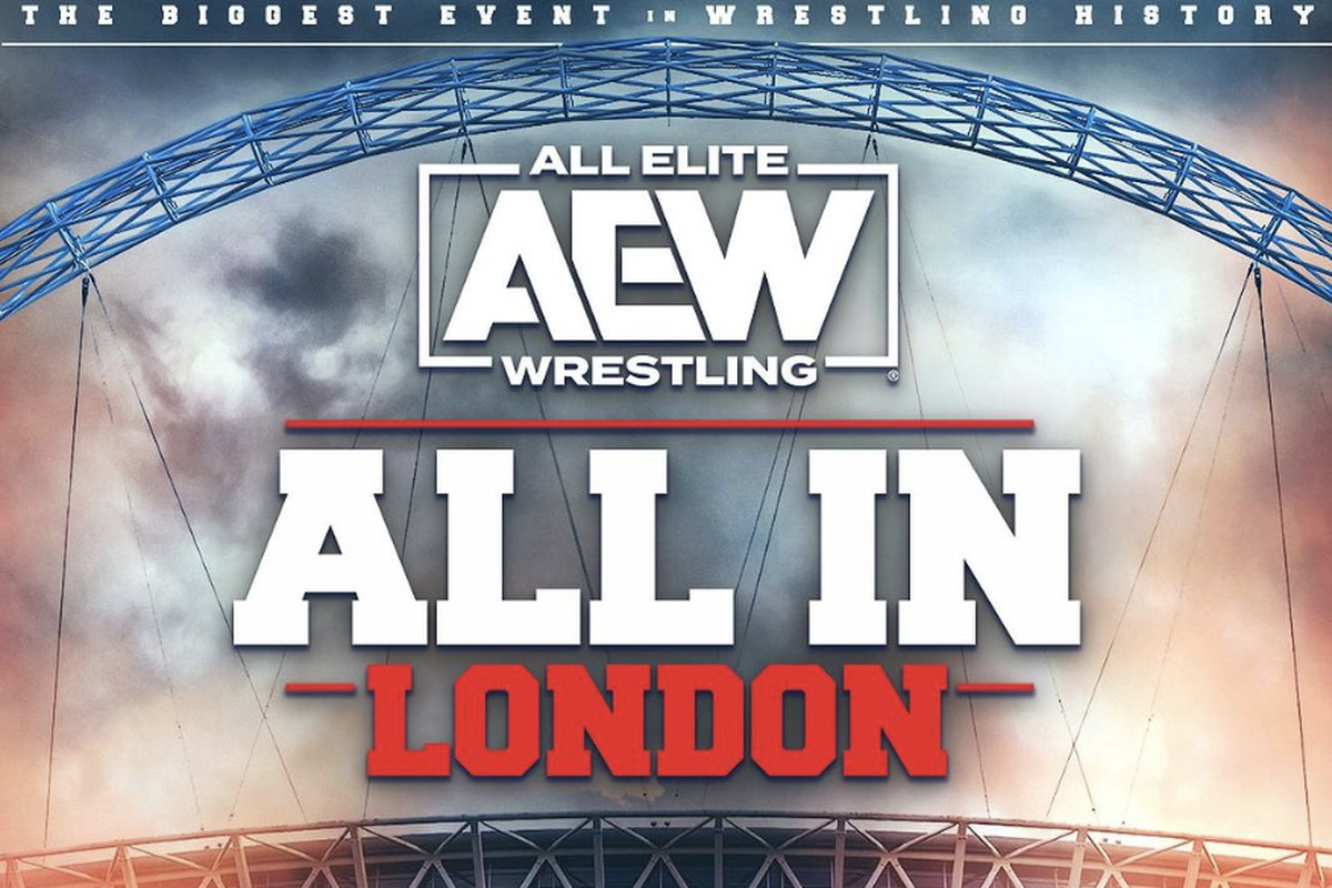 Logo for AEW All In London.