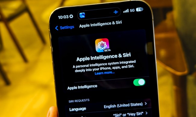 Apple Intelligence on iPhone 15 Pro.