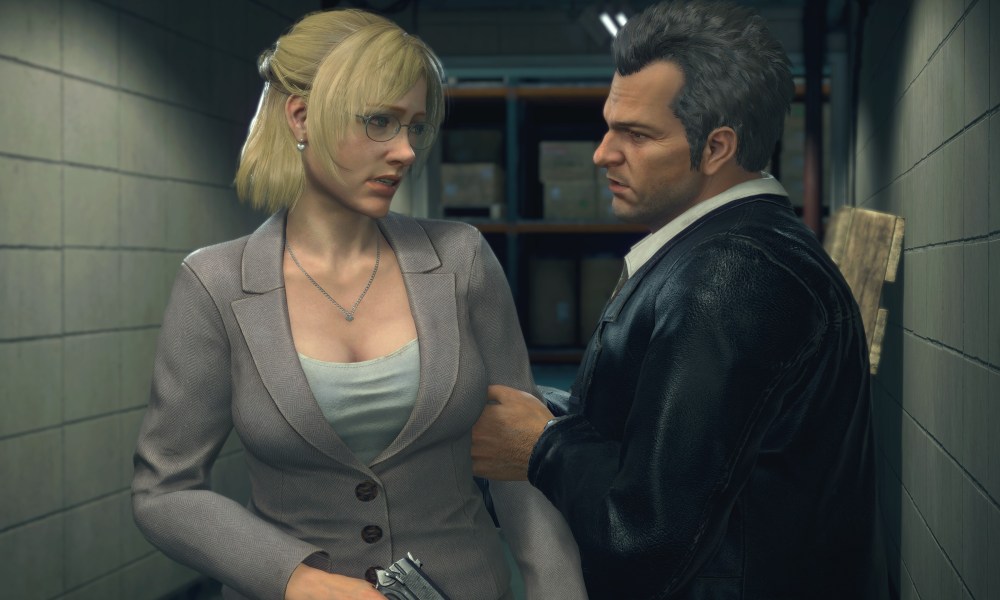 Frank talks to Jessica in Dead Rising Deluxe Remaster.