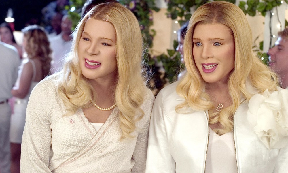 The Wayans brothers star as white chicks in White Chicks