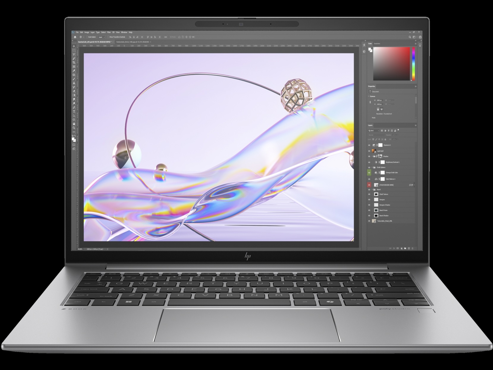 The HP ZBook Firefly 16-inch.