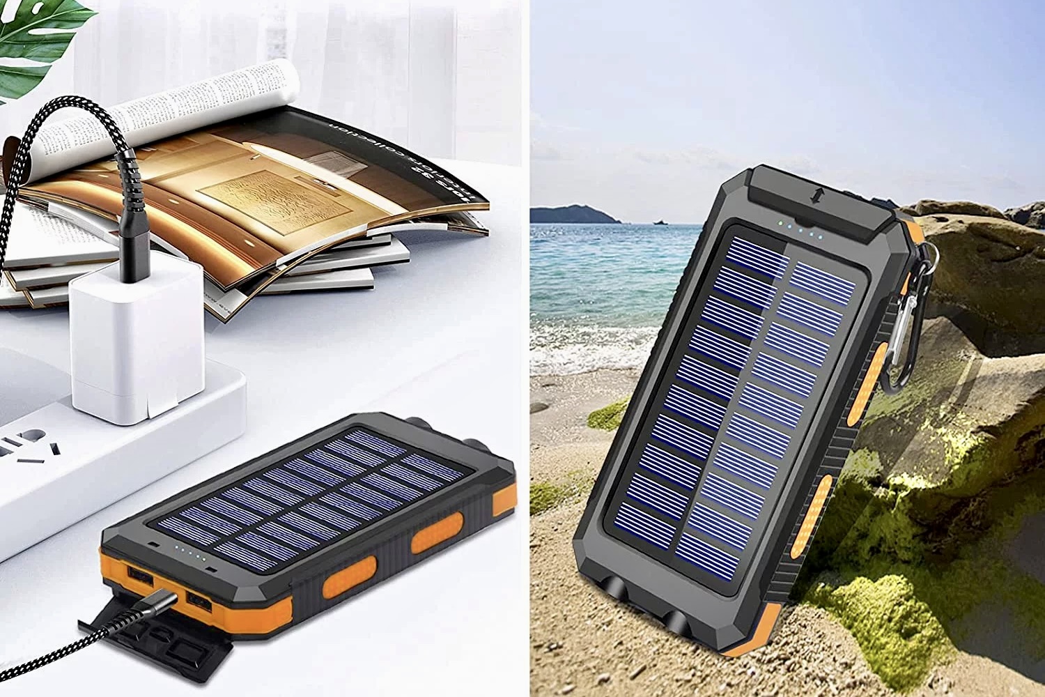 The Solpowben Solar Charger.