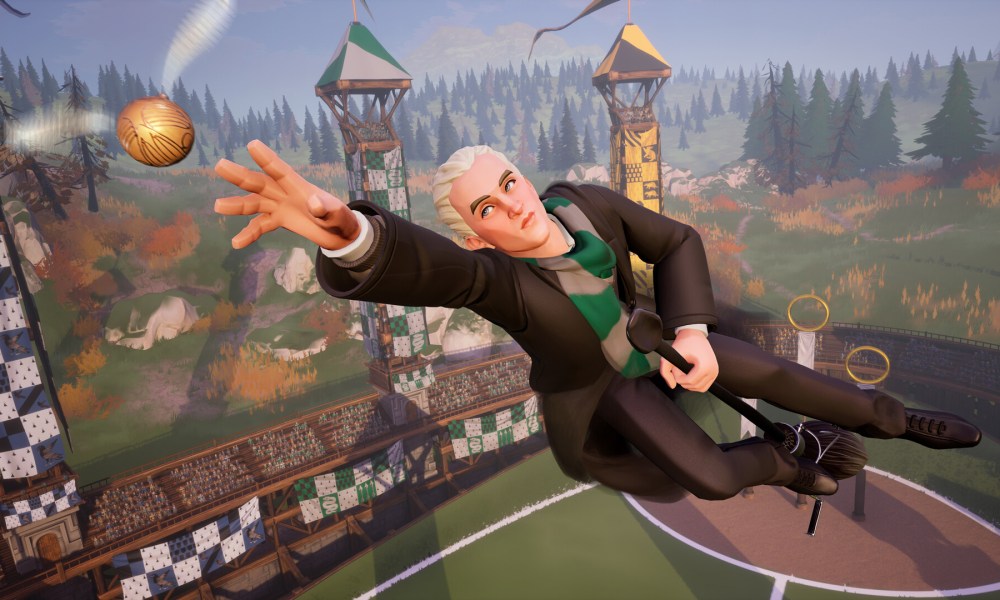 Draco Malfoy is a seeker in Harry Potter: Quidditch Champions.